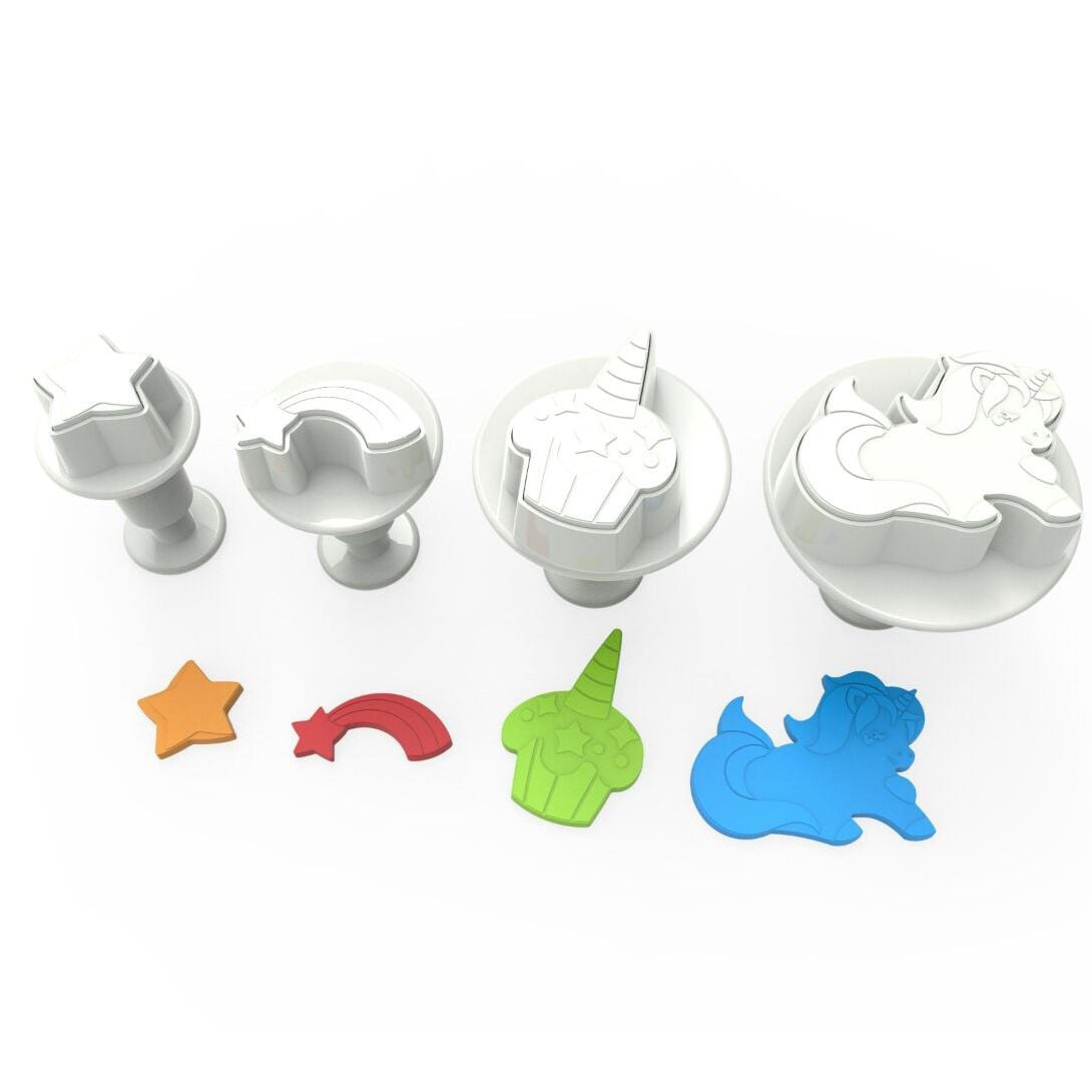 Emporte-pièce Licorne (4pcs)