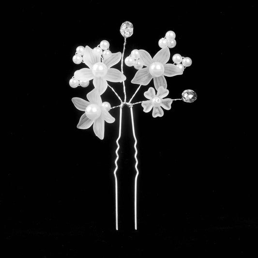 Clips avec fleurs