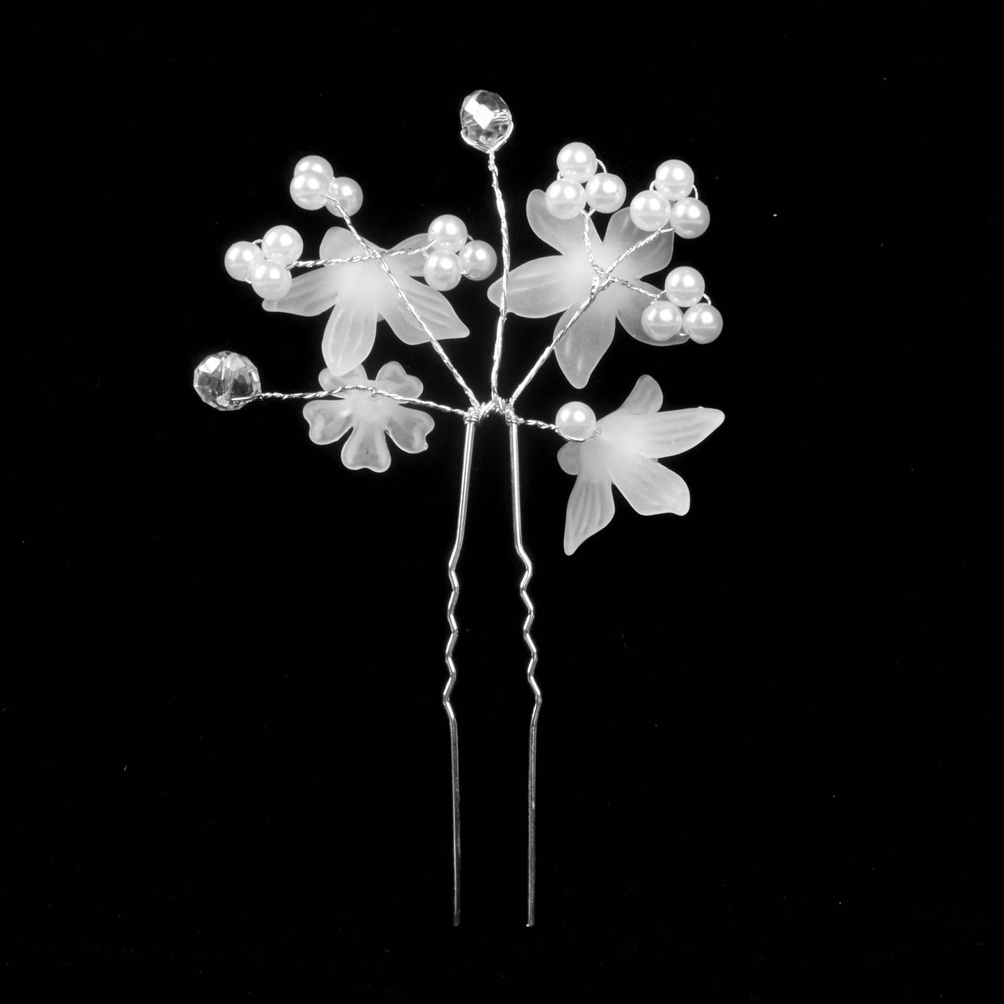 Clips avec fleurs