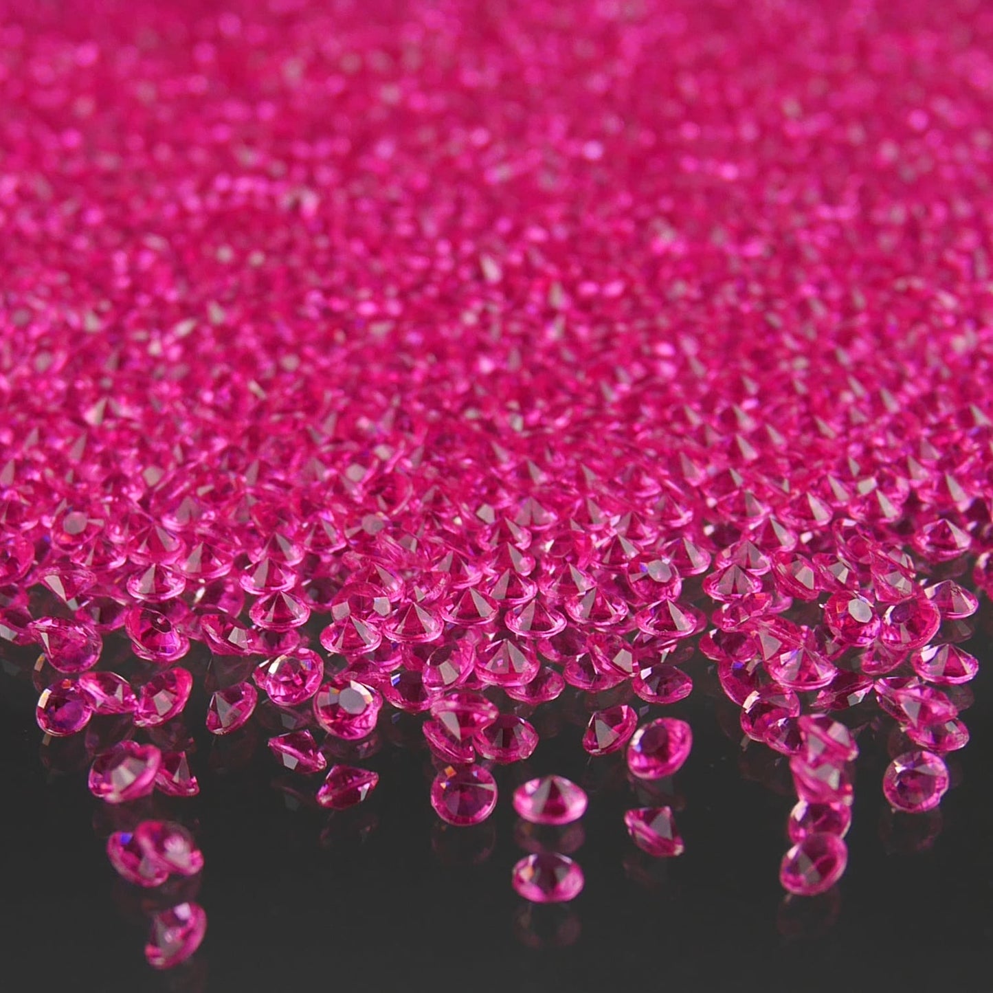Diamants Fuchsia - 4.5 à 10mm (50ml)