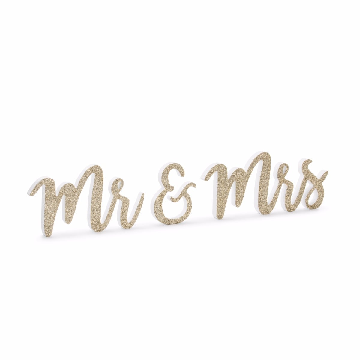 Lettre Mr & Mrs - Or