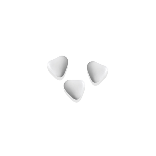 Dragées Chocolat Mini-coeurs Blanc (250g)
