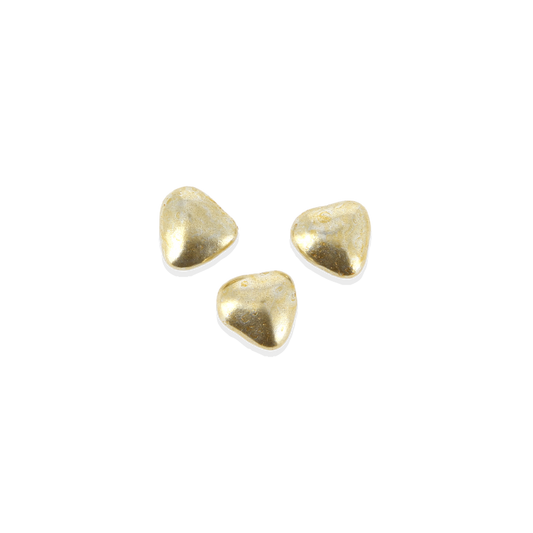Dragées Chocolat Mini-coeurs Or (250g)