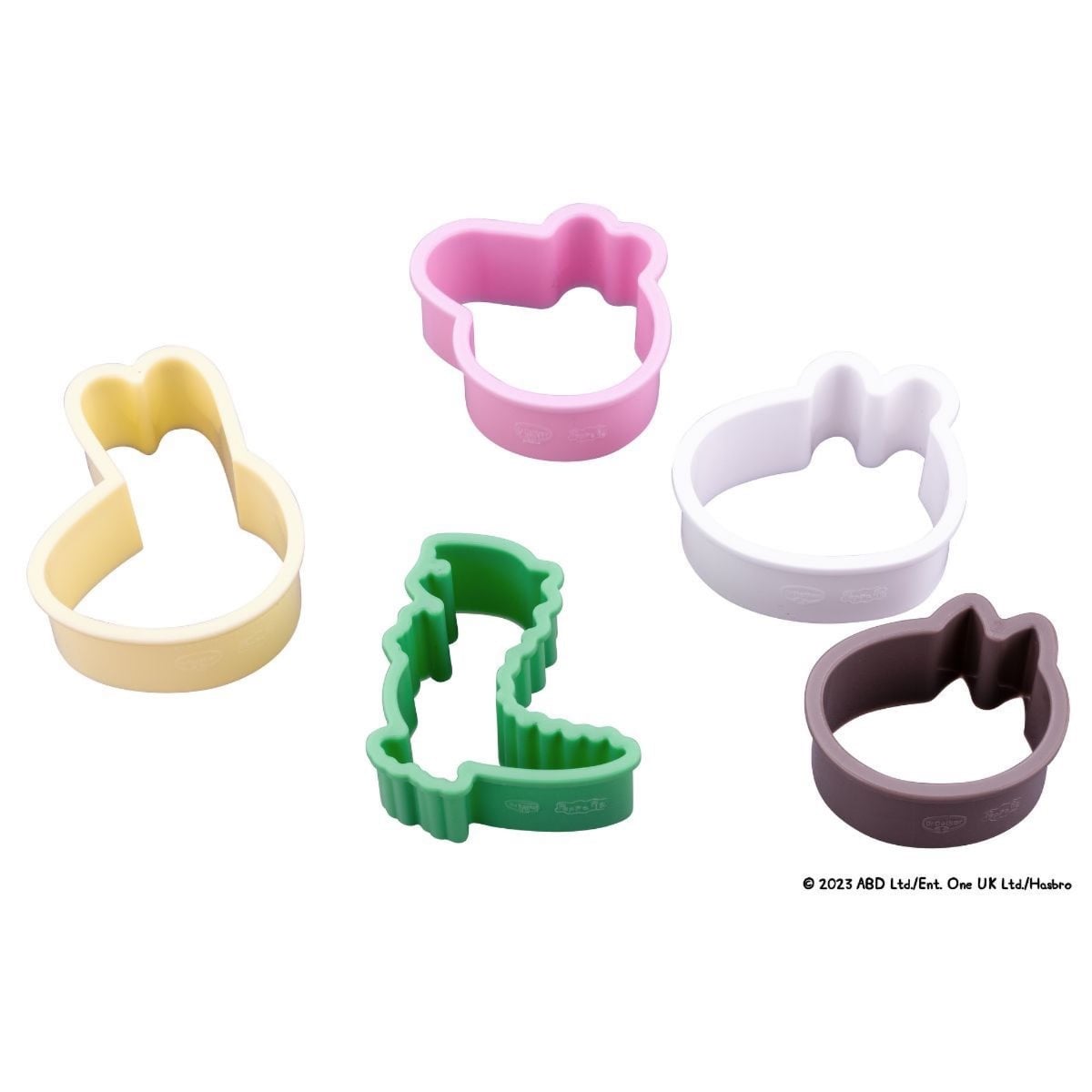 Emportes pièces - Peppa Pig (5pcs)
