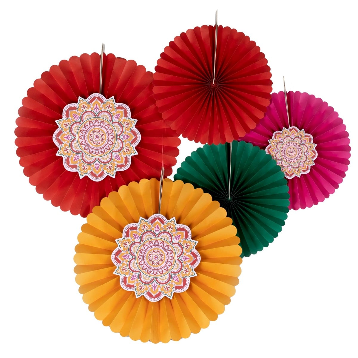 Rosettes Diwali (5pcs)