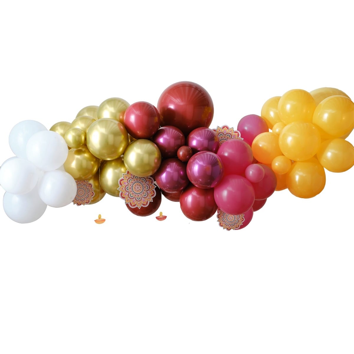 Arche de ballons - Diwali (75pcs)