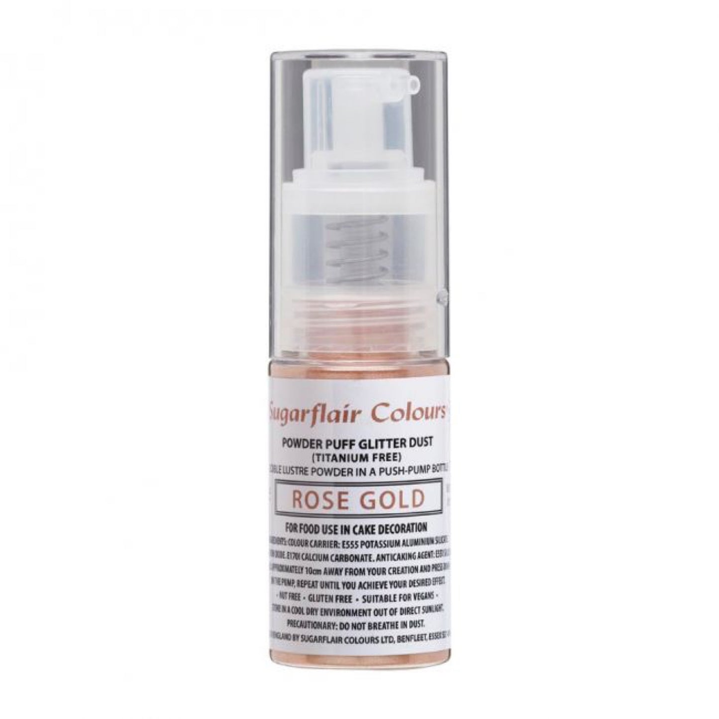 Spray poudre à paillettes - RoseGold