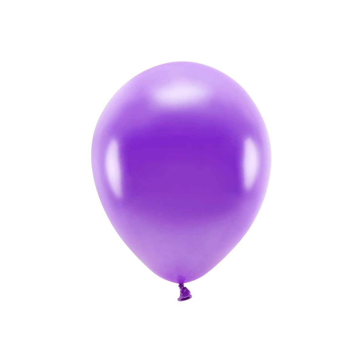 Ballons Eco Violet Métallisé 30cm (10pcs)