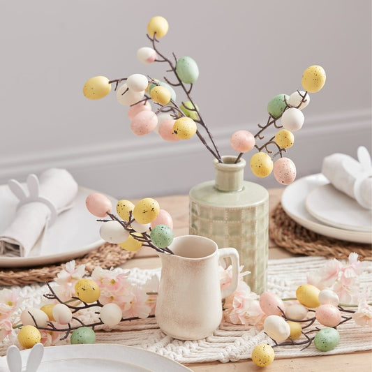 Branches avec oeufs de pâques (5pcs)