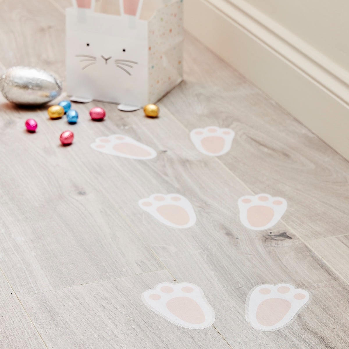 Autocollants - Pattes de lapin (10pcs)