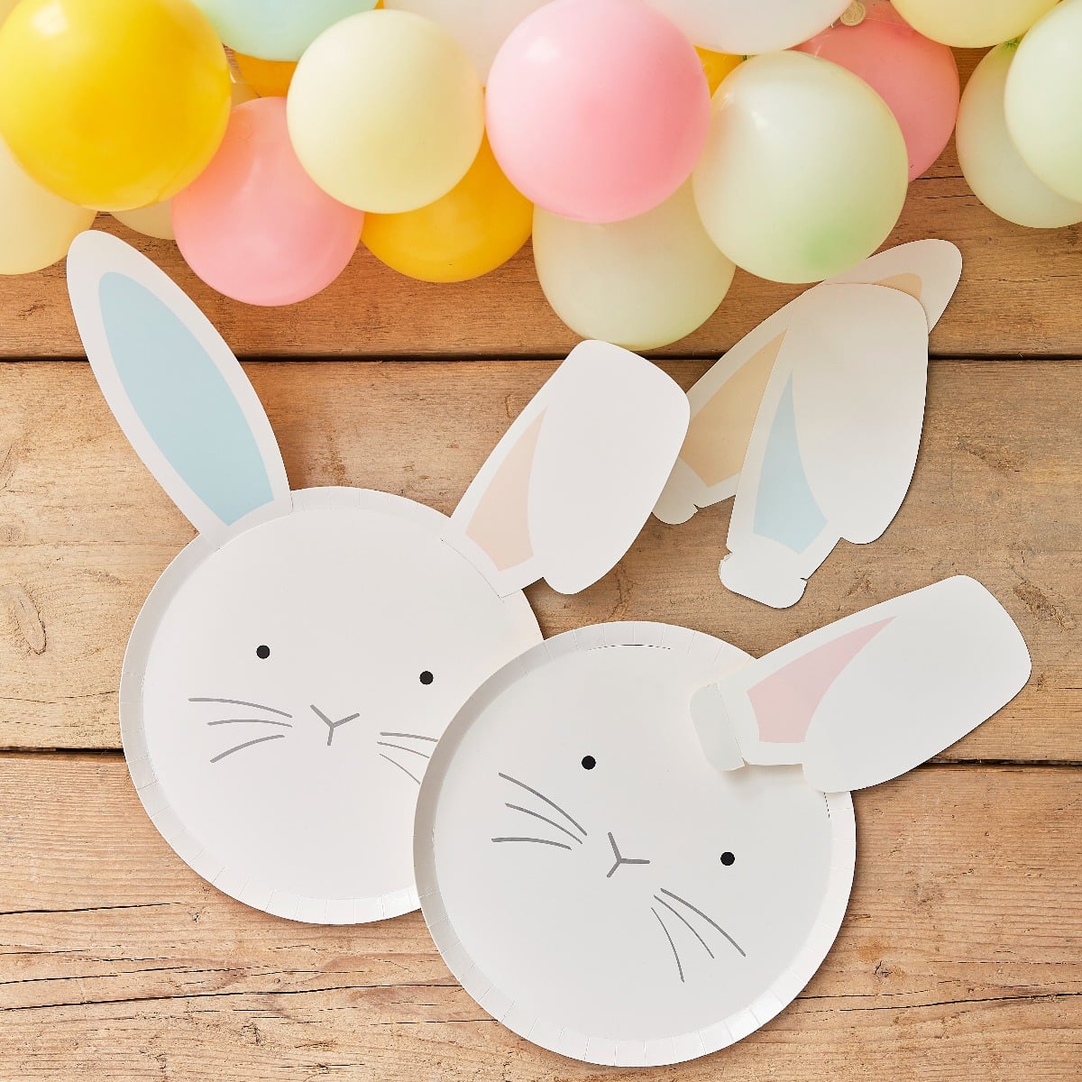 Assiettes Lapin Oreilles tombantes (8pcs)