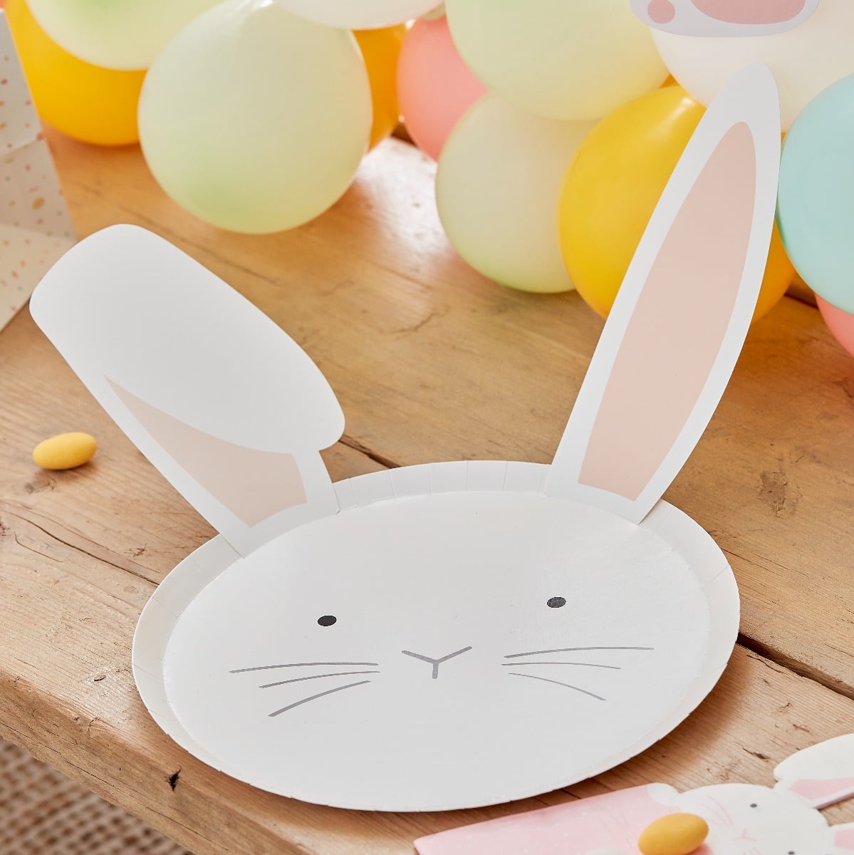 Assiettes Lapin Oreilles tombantes (8pcs)