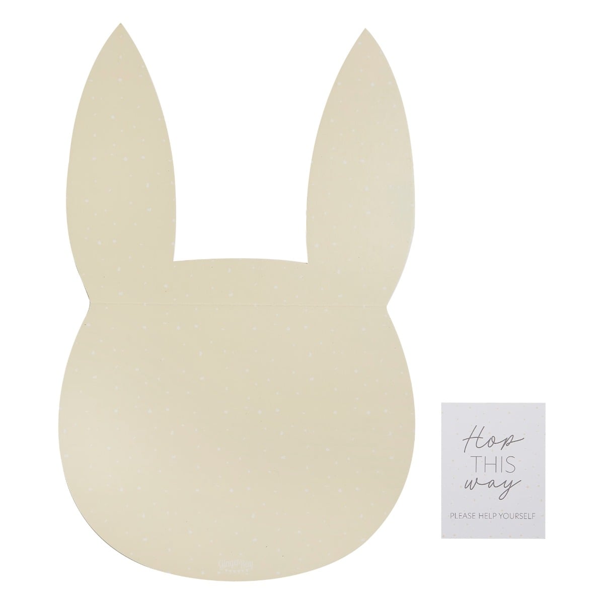 Plateau de présentation Lapin