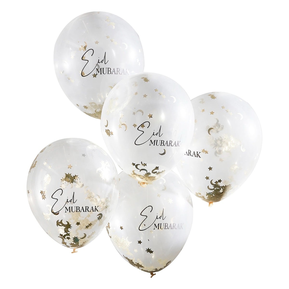 Ballons Eid Mubarak (5pcs)