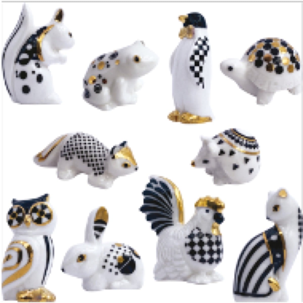 Fèves - Elégance Animale (10pcs)