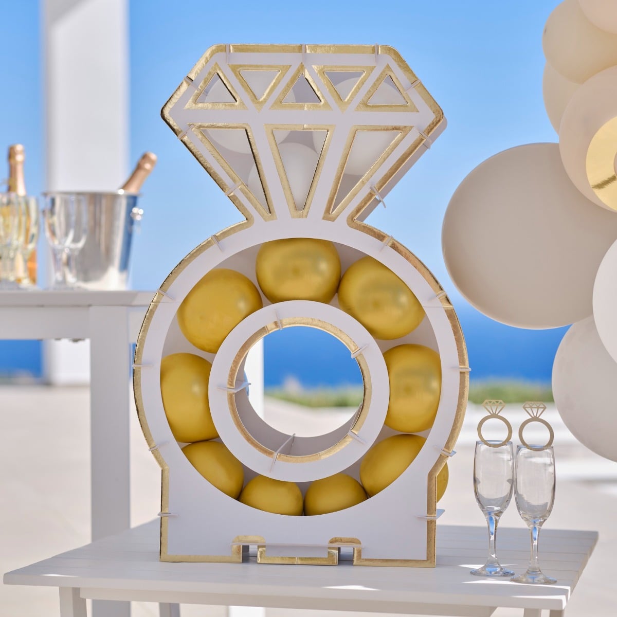 Structure pour ballons - Bague
