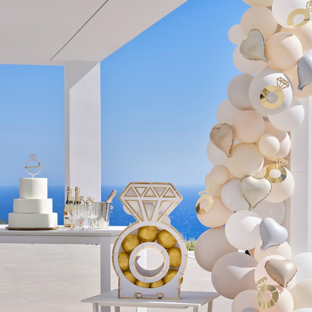 Structure pour ballons - Bague