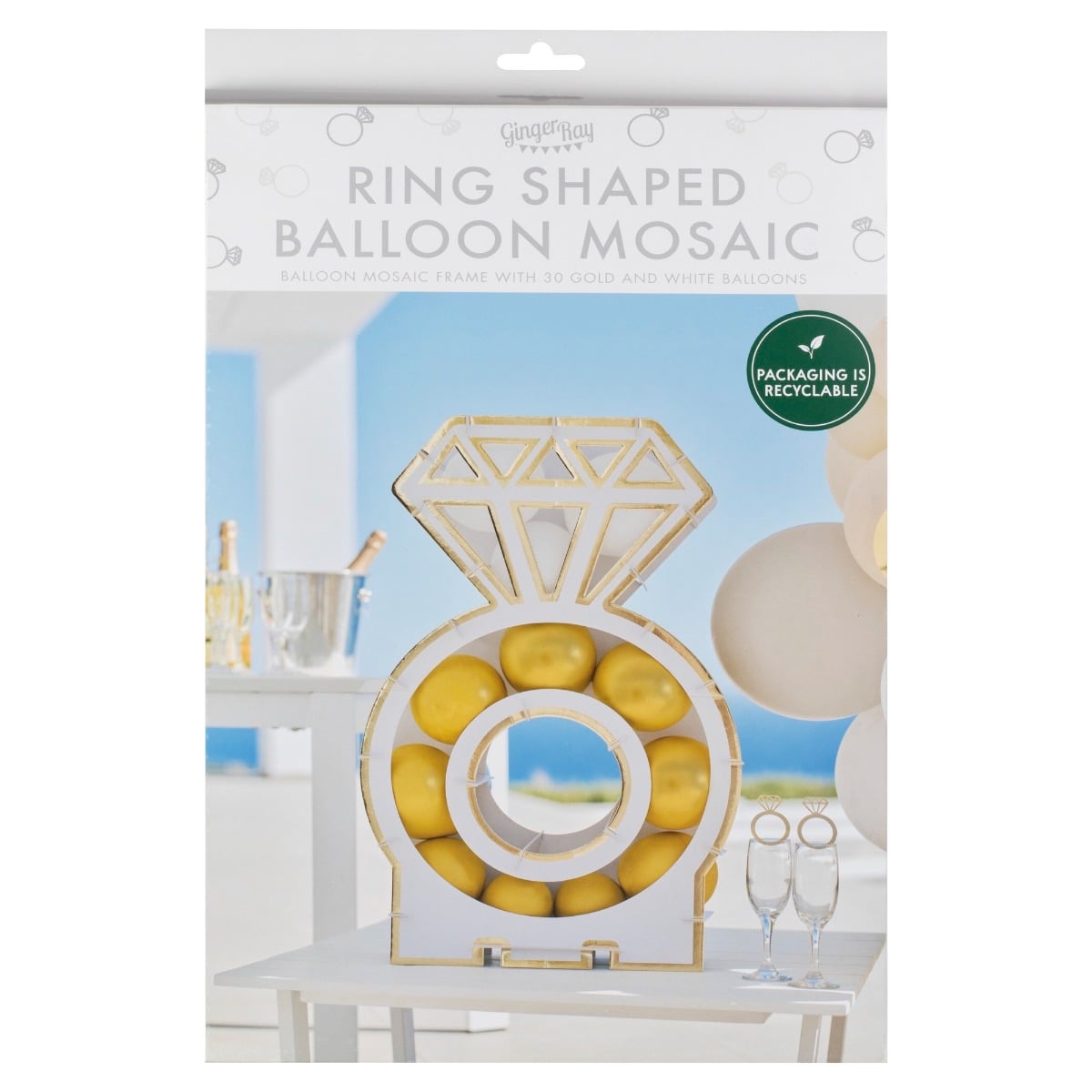 Structure pour ballons - Bague