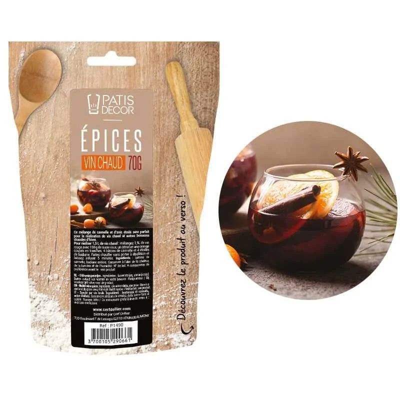 Patisdecor Épices pour vin chaud (70g)