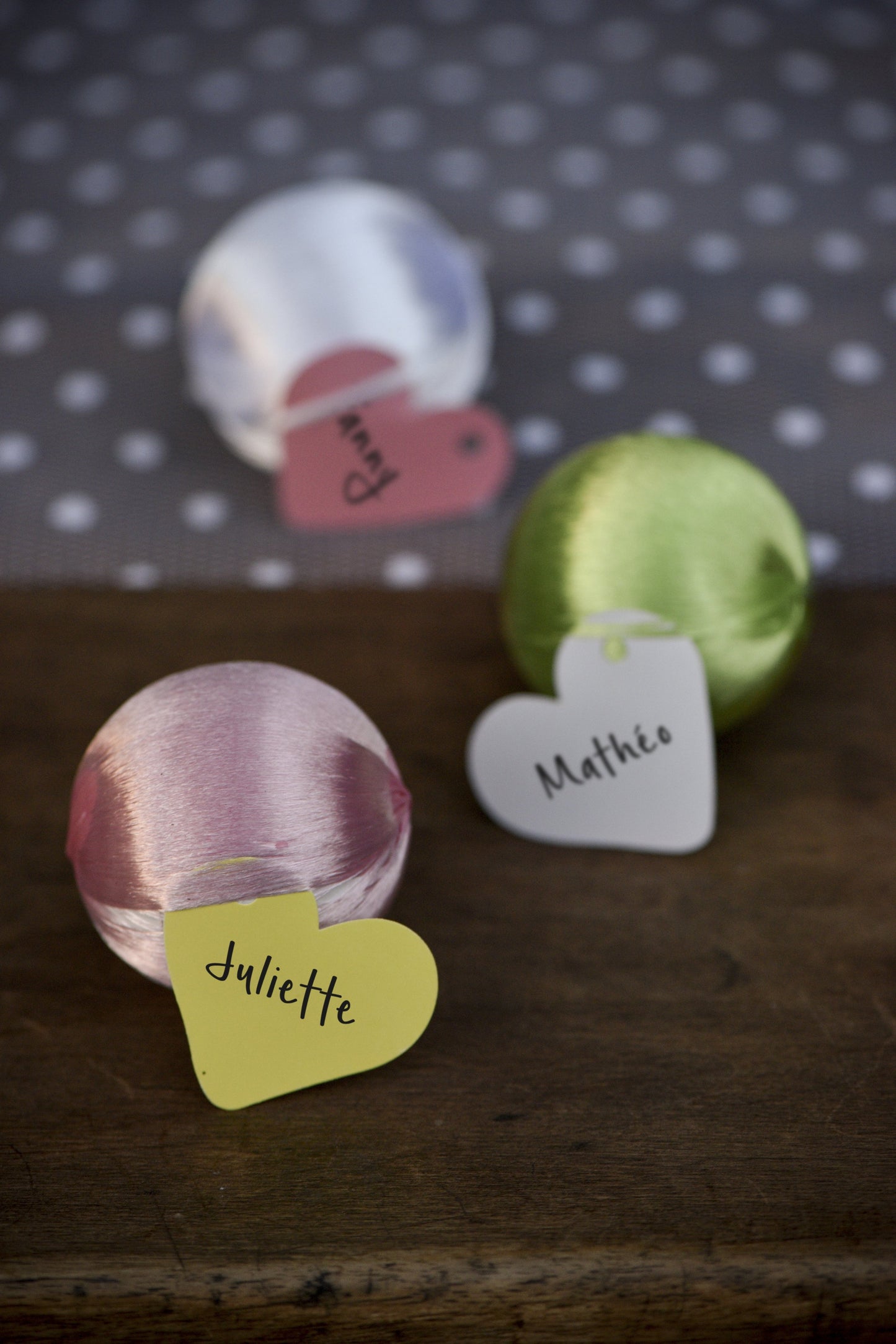 Etiquette coeur - Blanc (10pcs)