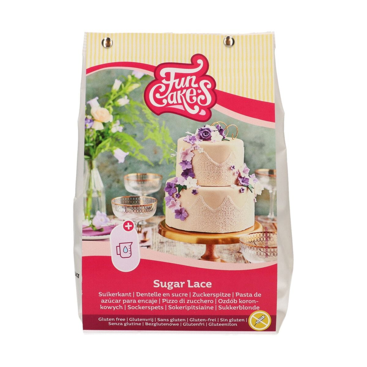 Mix pour Dentelle - Blanc, sans Gluten (400g)