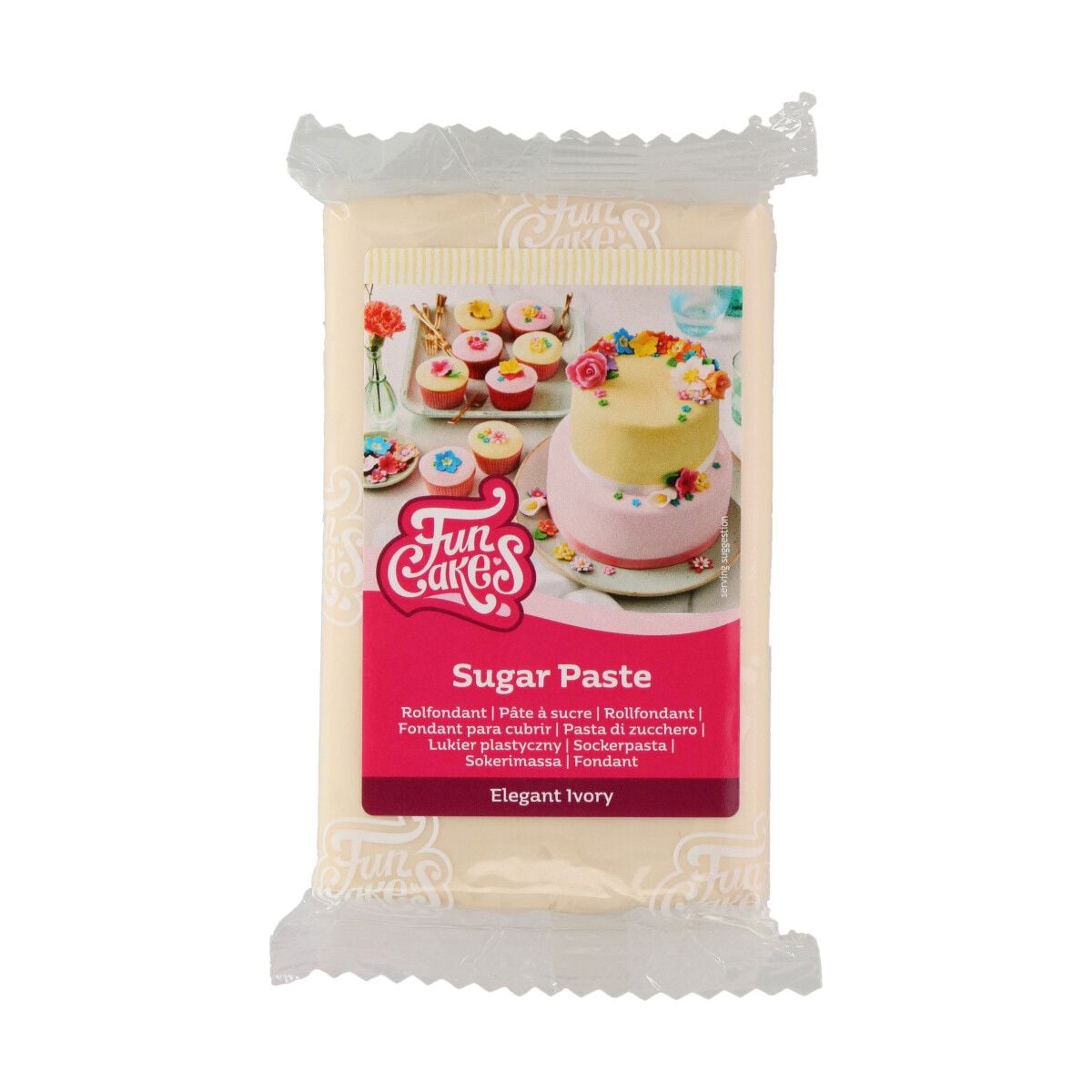 Pâte à sucre FunCakes - Elegant Ivory - 250g