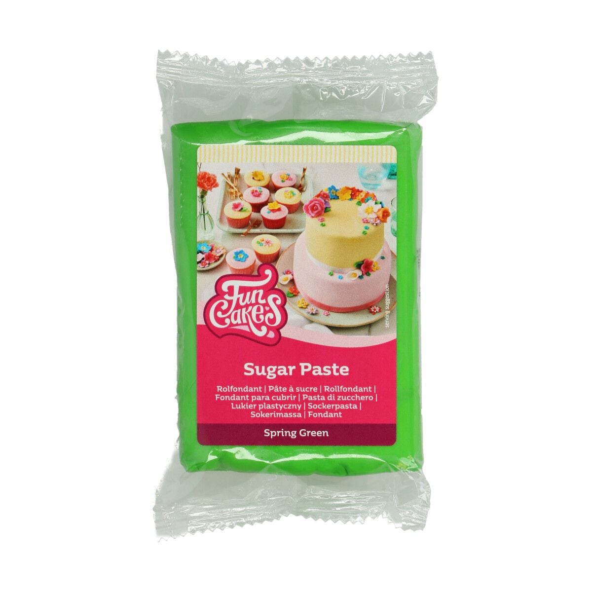 Pâte à sucre FunCakes - Spring Green - 250gr