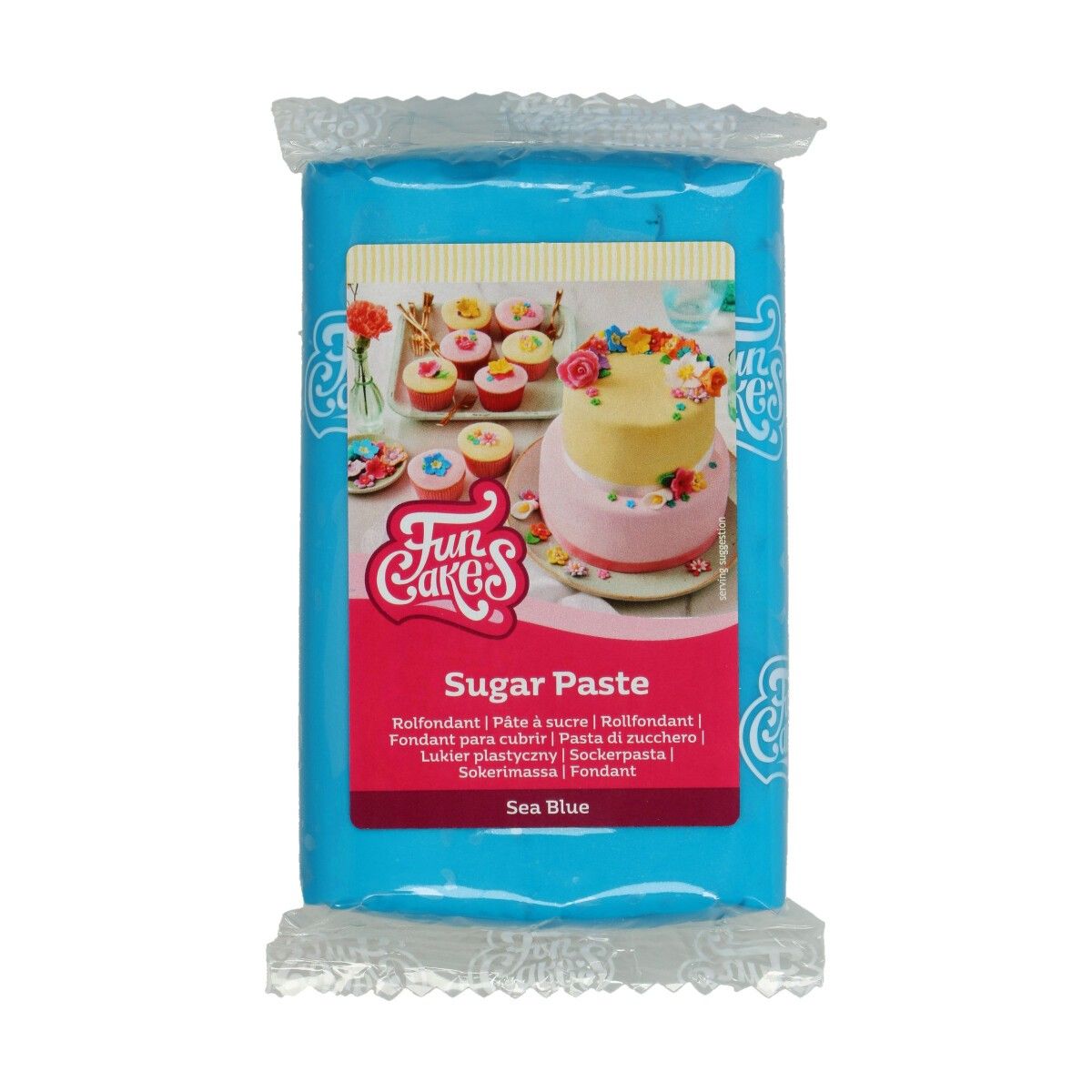 Pâte à sucre FunCakes - Sea Blue - 250gr