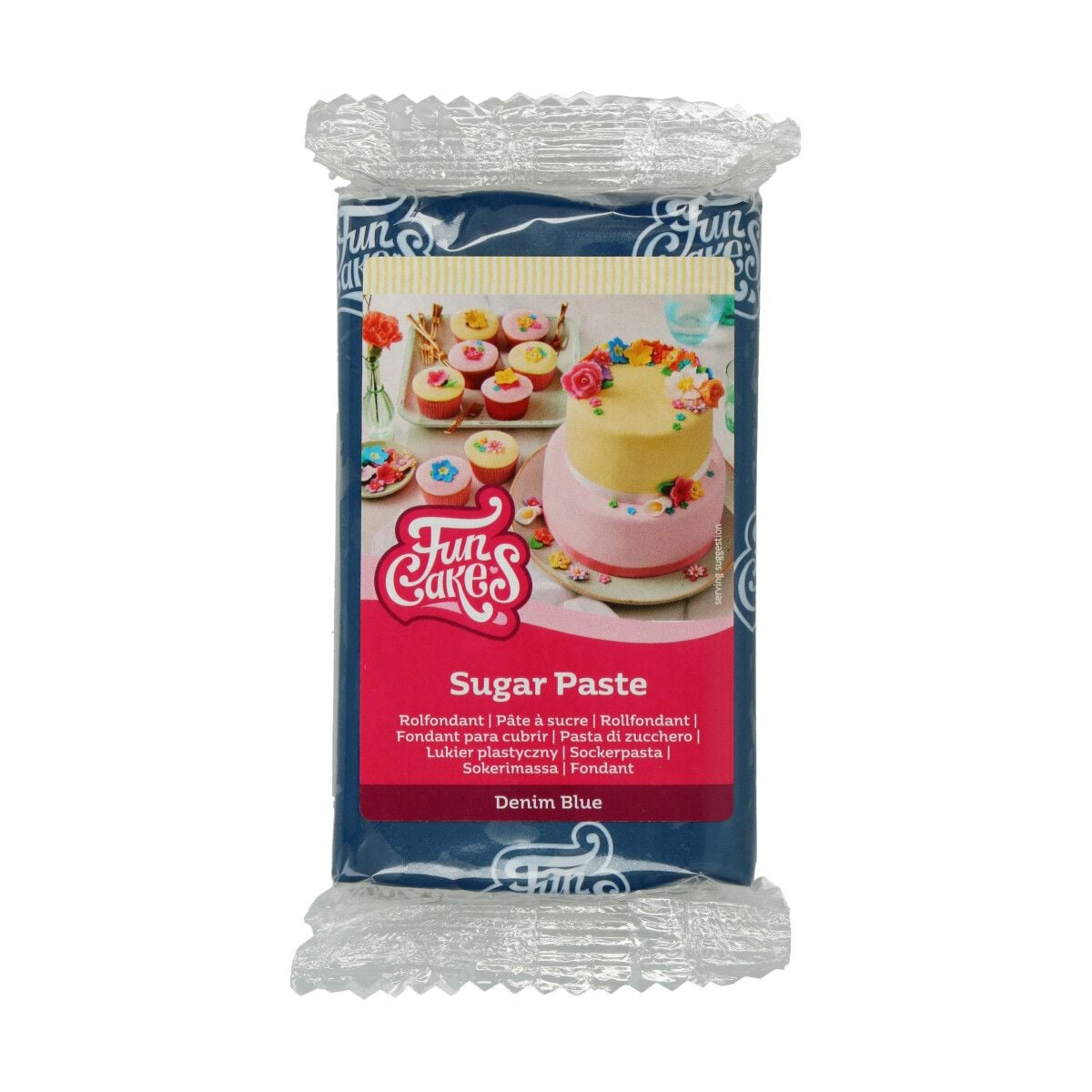 Pâte à sucre FunCakes - Denim Blue - 250gr