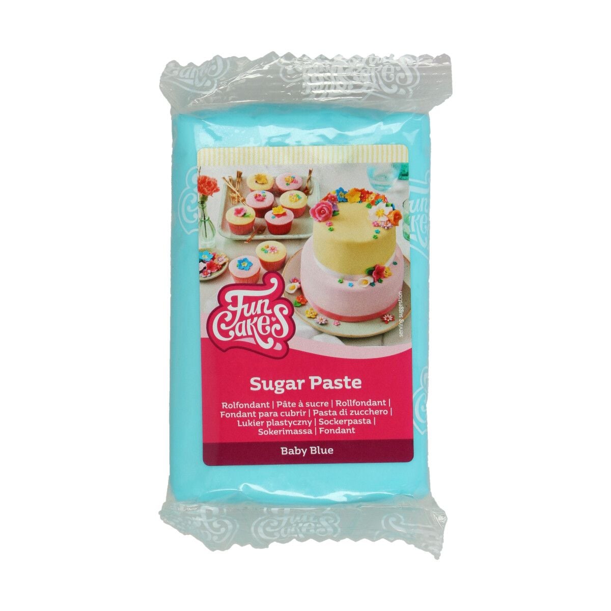Pâte à sucre FunCakes - Baby Blue - 250gr