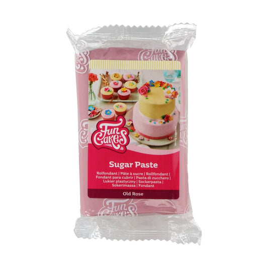 Pâte à sucre FunCakes - Old Rose - 250gr
