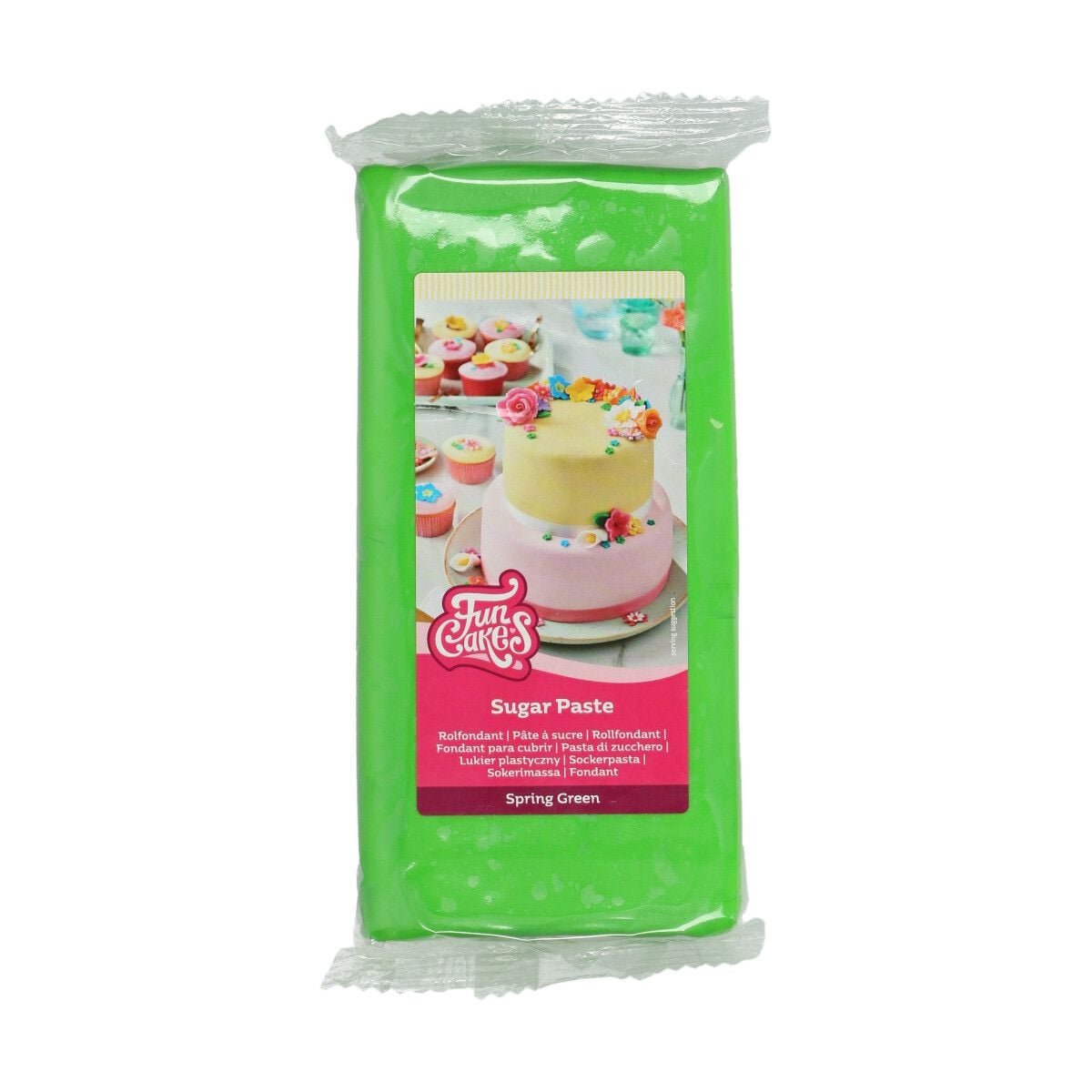 Pâte à sucre FunCakes - Spring Green - 1kg
