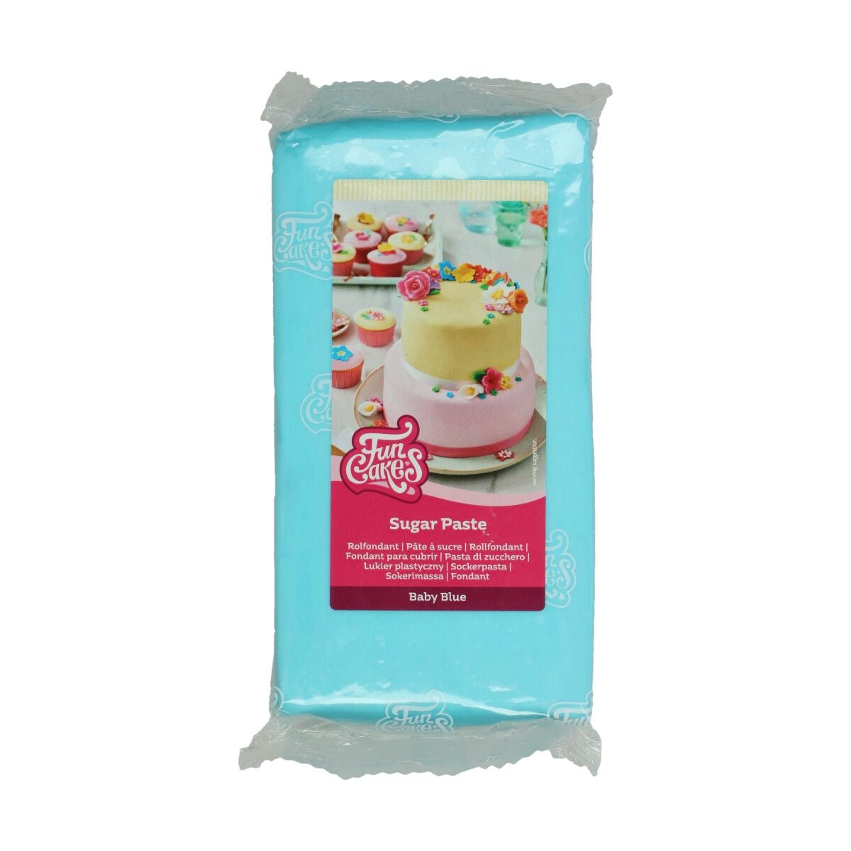 Pâte à sucre Funcakes - Baby Blue - 1kg