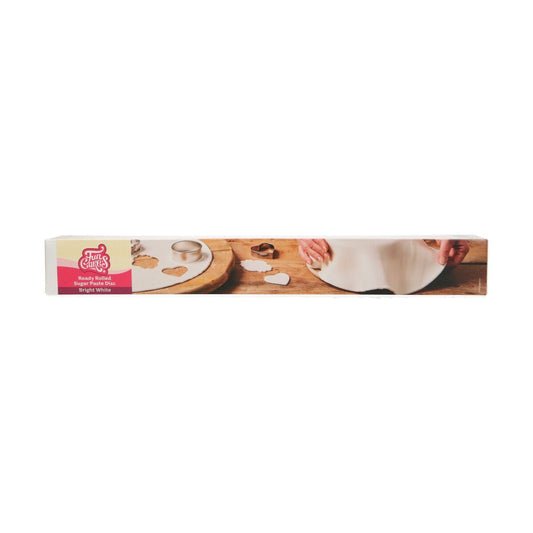 Pâte à Sucre FunCakes Étalée - Bright White - 430gr