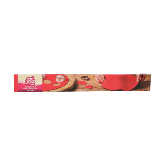 Pâte à Sucre FunCakes Étalée - Fire Red - 430gr