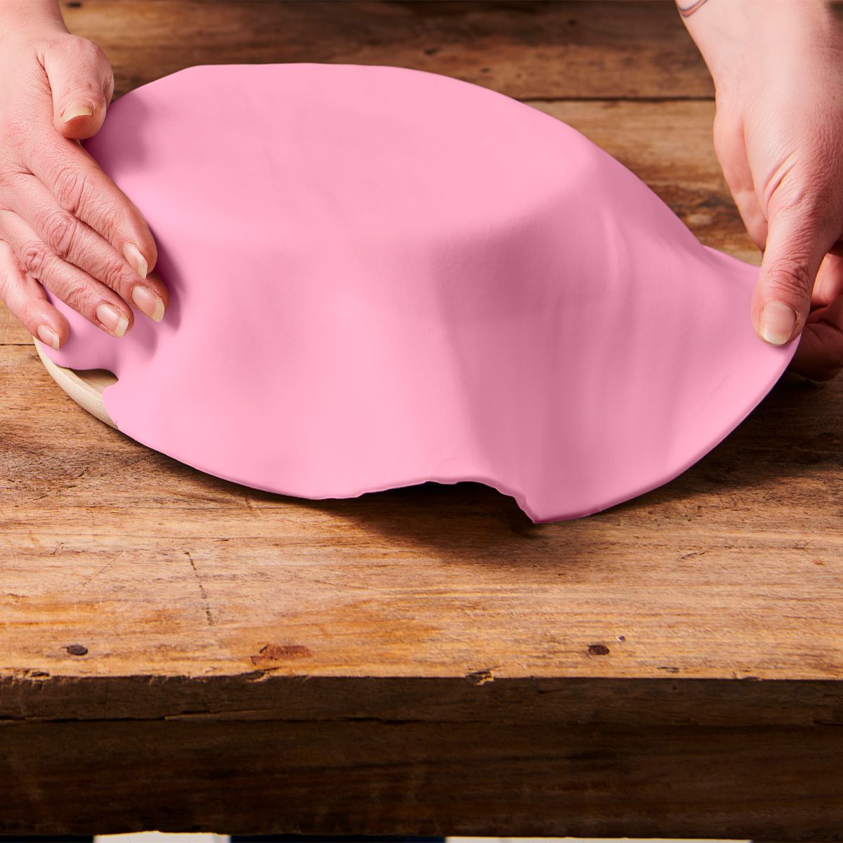 Pâte à Sucre FunCakes Étalée - Pink - 430gr