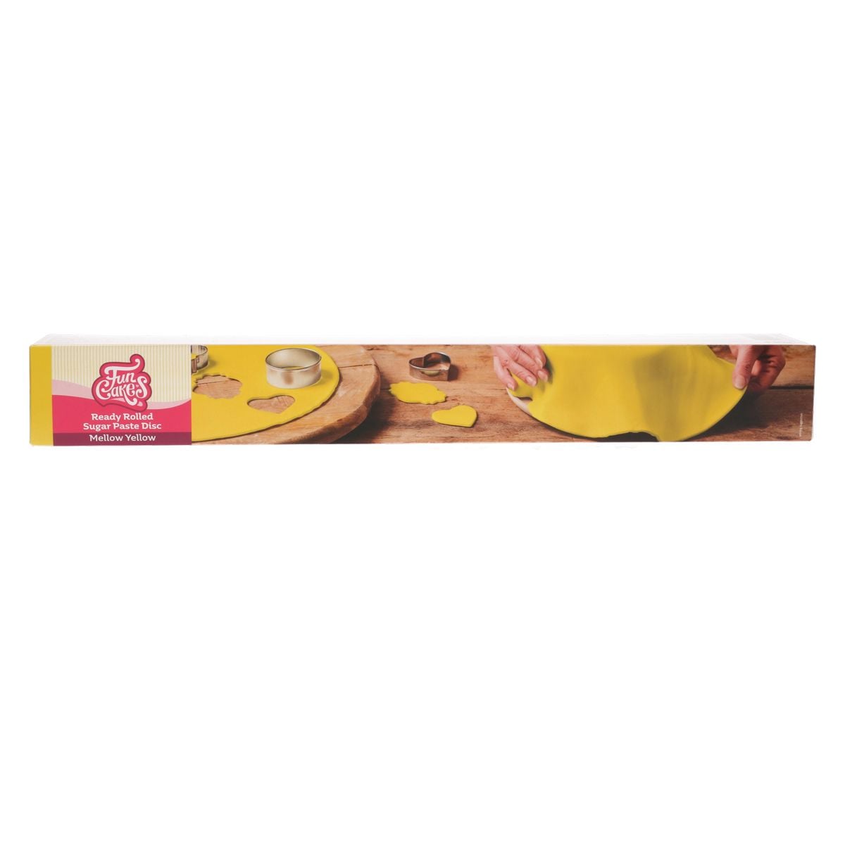 Pâte à Sucre FunCakes Étalée - Mellow Yellow - 430gr
