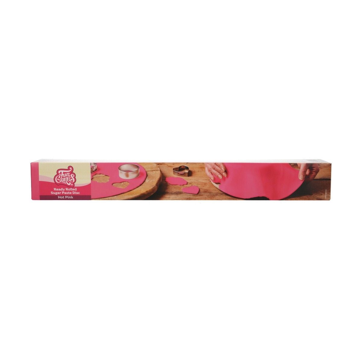 Pâte à sucre FunCakes Étalée - Hot Pink 430gr
