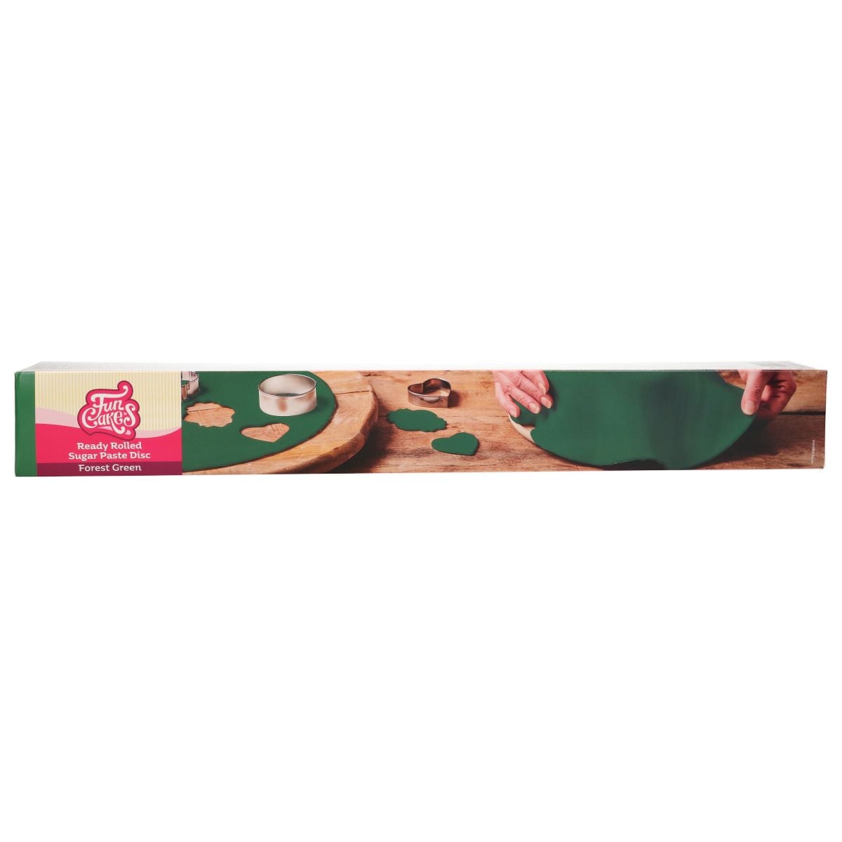 Pâte à sucre FunCakes Étalée - Forest Green 430gr