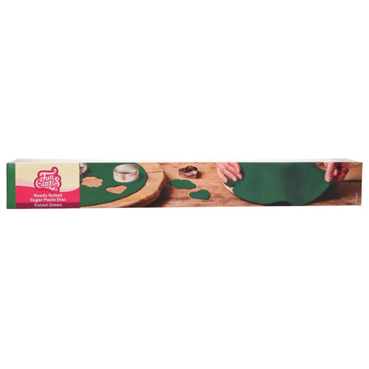 Pâte à sucre FunCakes Étalée - Forest Green 430gr