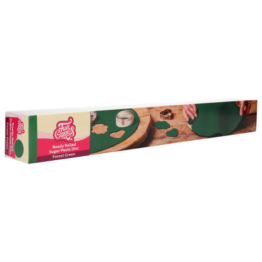 Pâte à sucre FunCakes Étalée - Maroon Brown 430gr