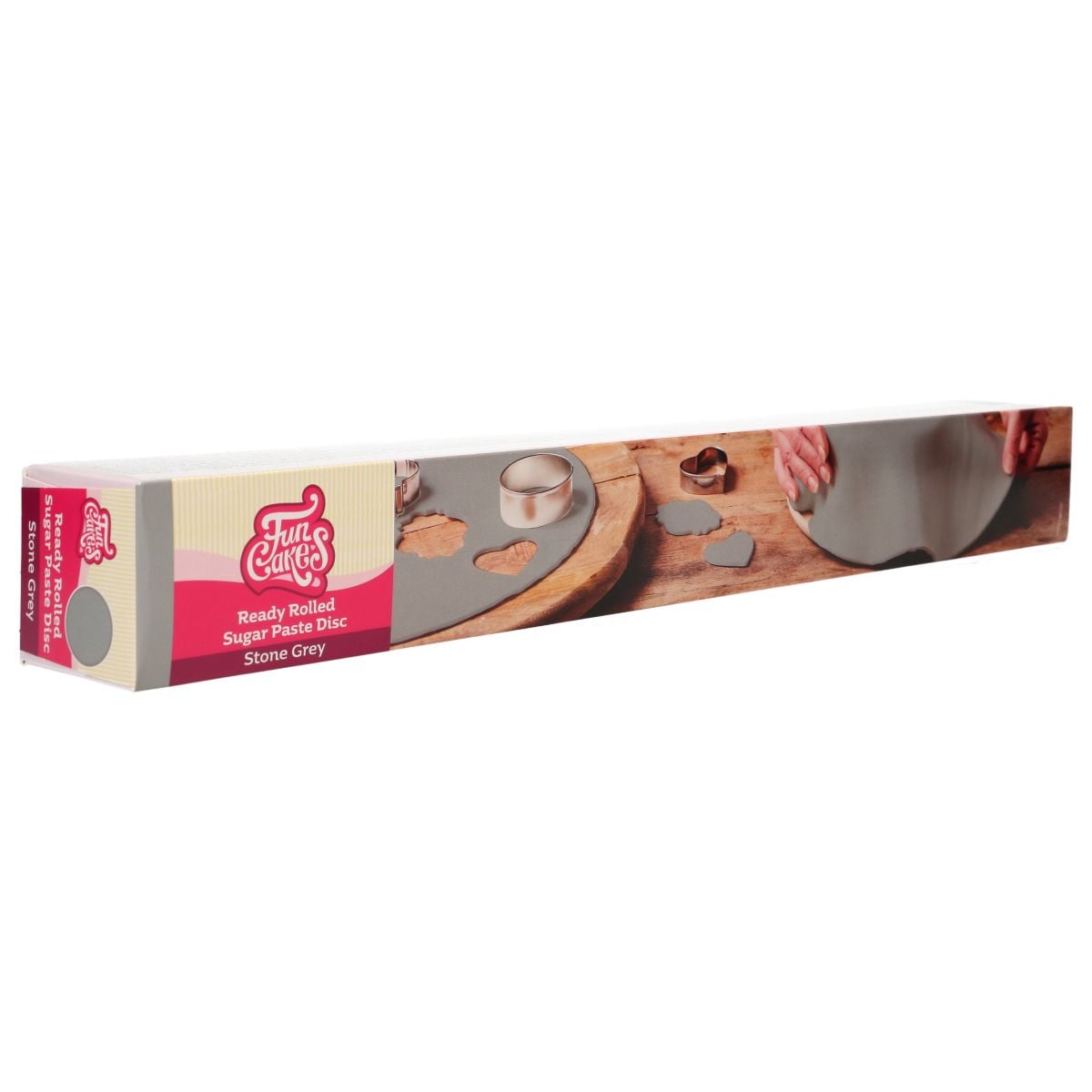 Pâte à sucre FunCakes Étalée - Stone Grey 430gr