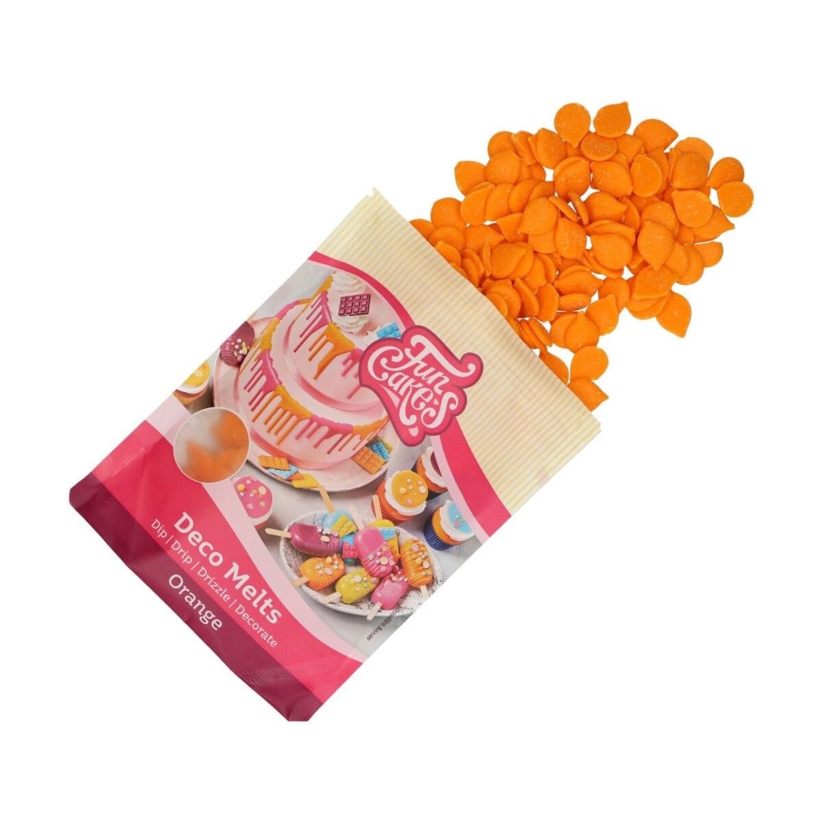 Chocolat à fondre - Orange (250g)