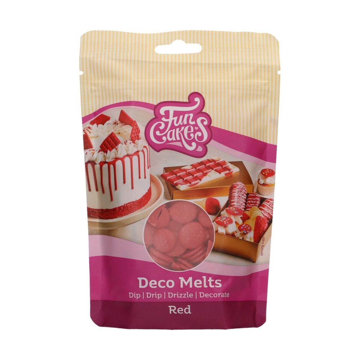 Chocolat à fondre - Rouge (250 g)