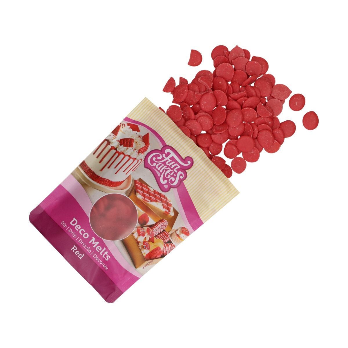 Chocolat à fondre - Rouge (250 g)