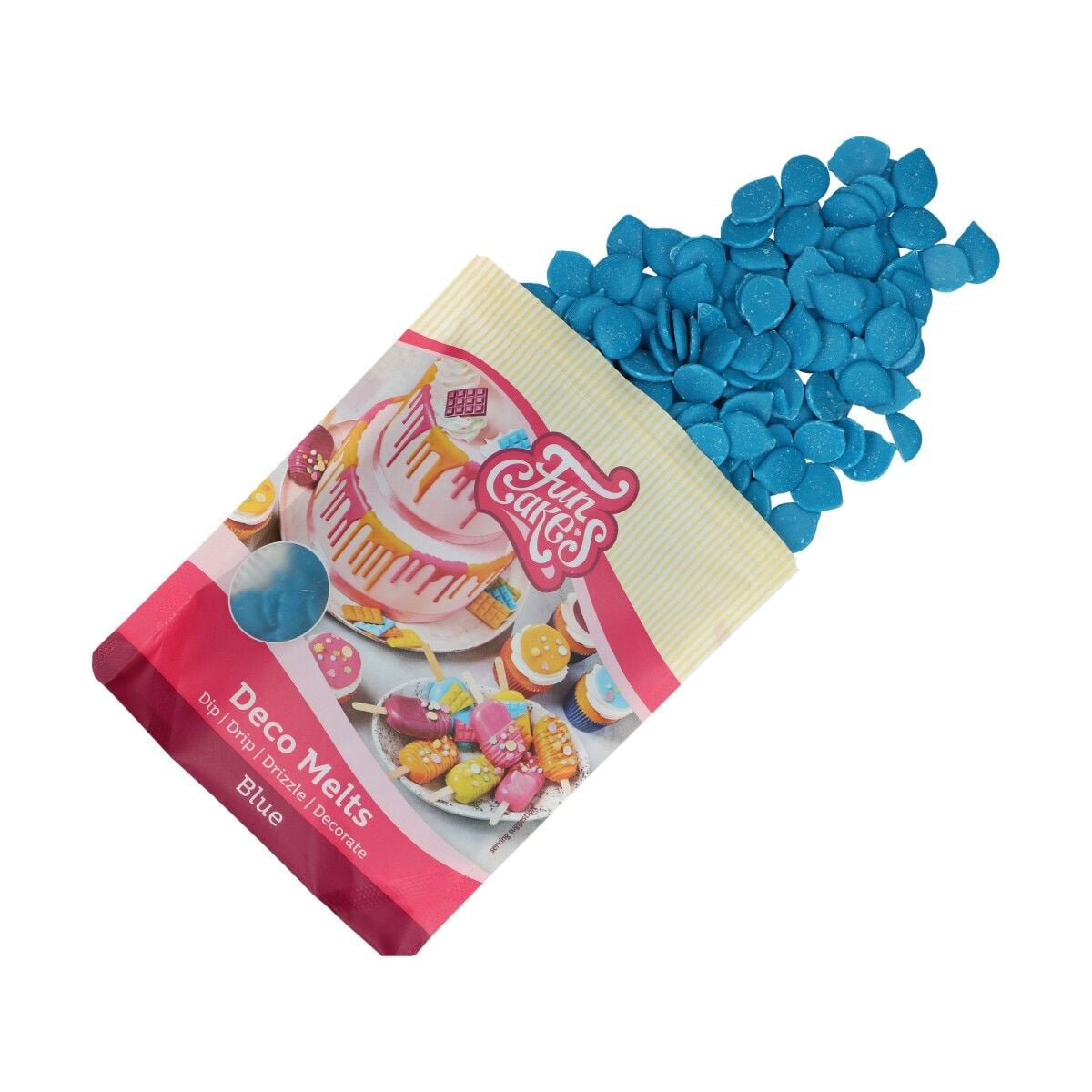 Chocolat à fondre - Bleu (250g)