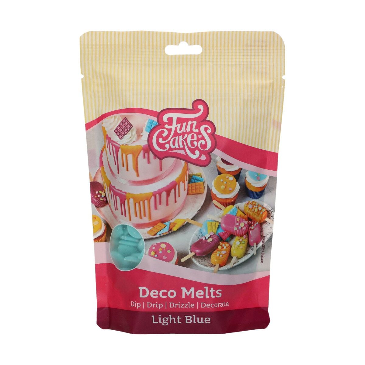 Chocolat à fondre - Bleu clair (250g)