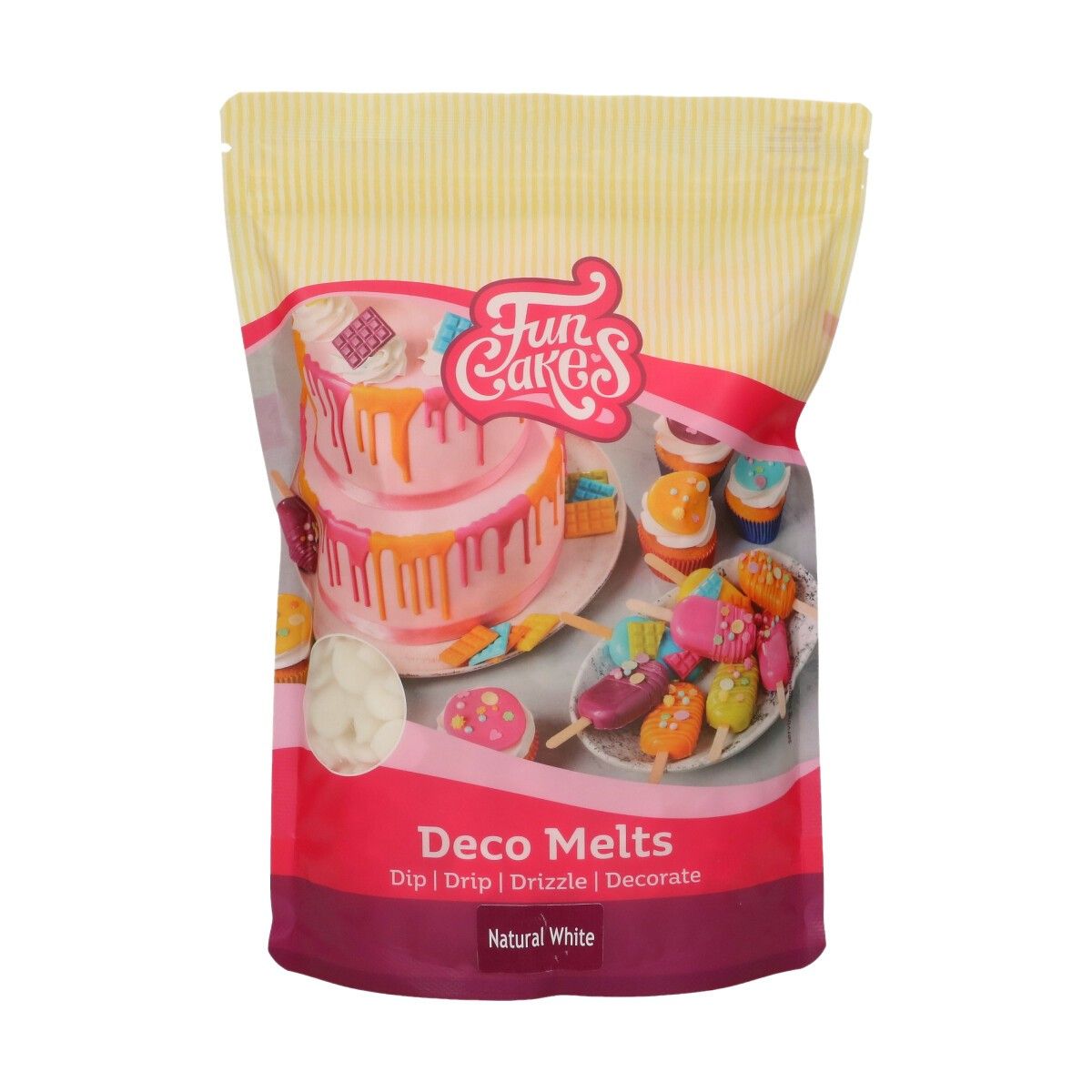 Chocolat à fondre - Blanc naturel (1kg)