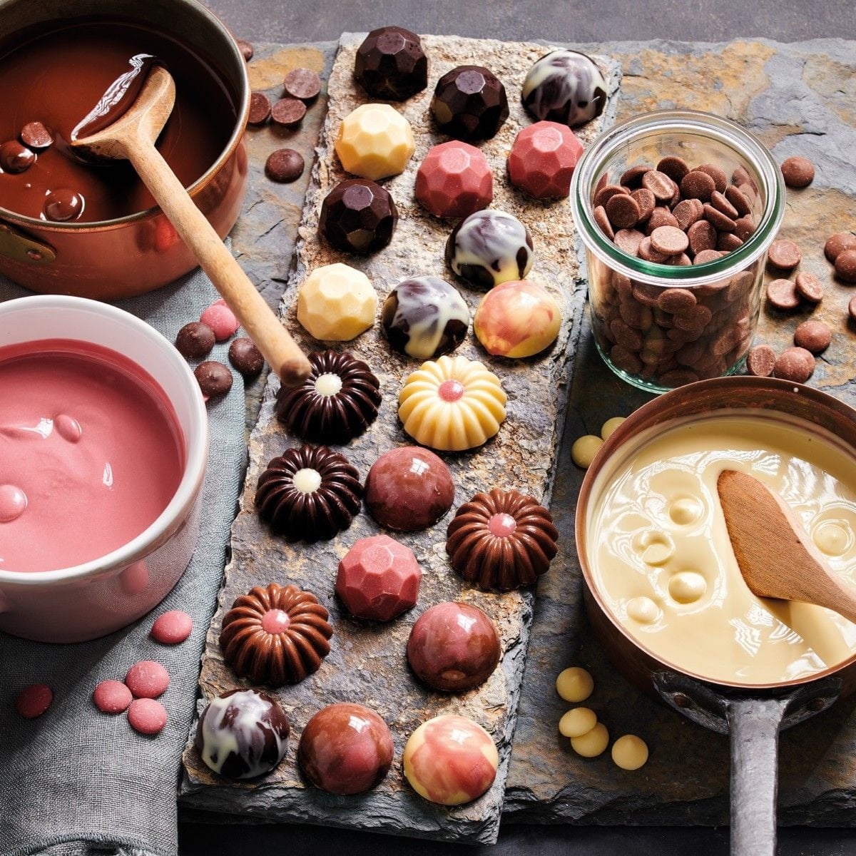 Chocolat à fondre - blanc (350g)