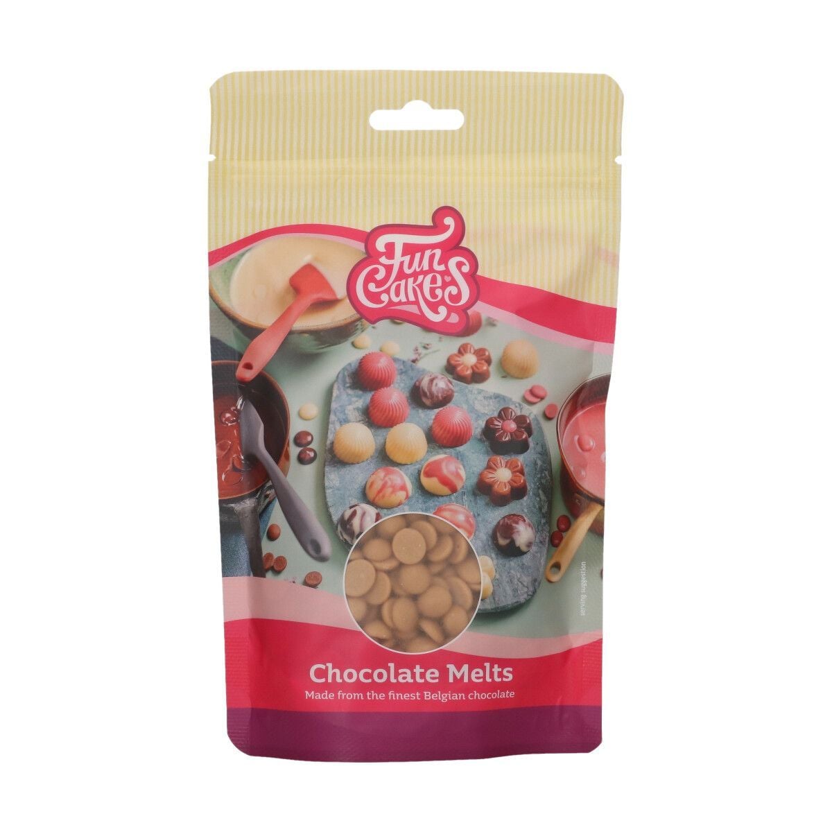 Chocolat à fondre - Or (200g)